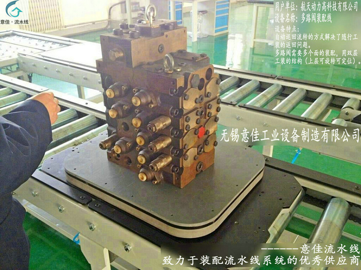 液压多路阀装配线